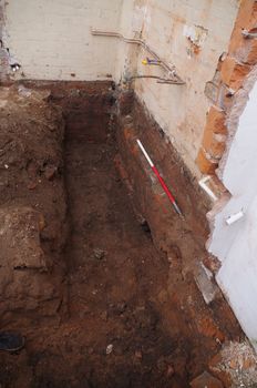 Image from Images from an Archaeological Watching Brief at 14 Britannia Square, Barbourne, Worcester June 2021
