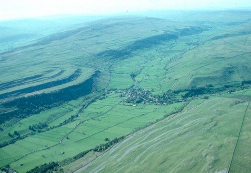 The Yorkshire Dales landscape of Wharfdale