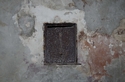 Thumbnail of Detail of metal door to chimney cavity in lower part of north wall of corridor, looking north
