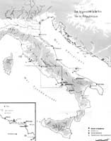 Roman amphora kiln sites in Late Republican Italy