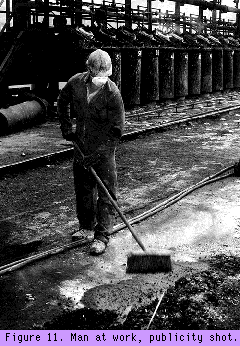 Man at work, publicity shot