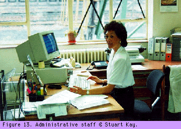 Administrative staff ©Stuart Kay