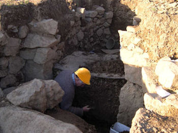 Excavation of the fogou