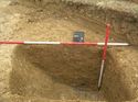 Thumbnail of Trench 21, 21004 sectioned, looking S