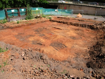 Image from Cavalier Tavern, St Georges Lane, Worcester, Worcestershire. Archaeological Excavation. (OASIS ID: cotswold2-282185)