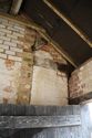 Thumbnail of Nw corner of barn, post replaced by brick