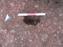 Thumbnail of Posthole 105, looking SW