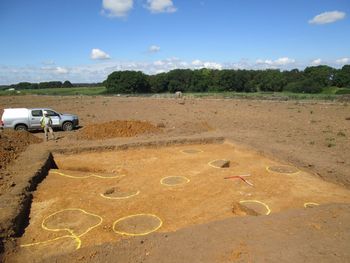Image from Land at Dunkeswell Airfield, Dunkeswell, Devon: Archaeological Strip, Map and Sample Excavation