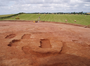 A view of Grave 2-6 in the main part of the cemetery.