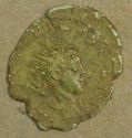 Thumbnail of Roman coin after conservation