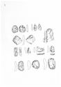 Thumbnail of Worked Flint Drawings 7