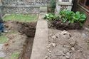 Thumbnail of Extension footings, looking S