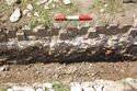 Thumbnail of Service trench: section, looking W