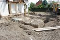 Thumbnail of Plot 1, showing ground reduction and footings looking E