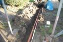 Thumbnail of Soakaway & drain, looking E