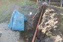 Thumbnail of Soakaway & drain, looking W