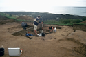 Thumbnail of Working shot of excavations in the hut area
