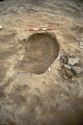 Thumbnail of Cist 3 after excavation (scale 50 cm)