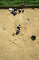 Thumbnail of Reduced aerial shot of cist excavations
