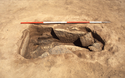 Thumbnail of Cist 4 fully excavated (scale 2m)