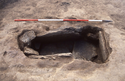 Thumbnail of Cist 4 fully excavated (scale 2m)