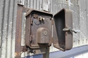Thumbnail of Detail of the telephone casing, manufactured by Ericsson and used by MOD