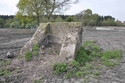 Thumbnail of Concrete structure of unknown function, possibly associated with the railway siding or use of the site during World War II       