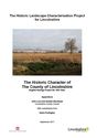 The Historic Character of the County of Lincolnshire Appendices