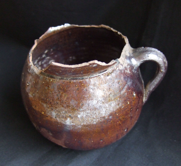 Photograph of Cistercian-type ware cup from Chilvers Coton kiln