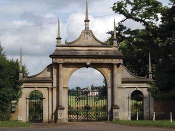 Pytchley Gates at Overstone Hall