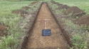 Thumbnail of Trench 9, trench shot looking S