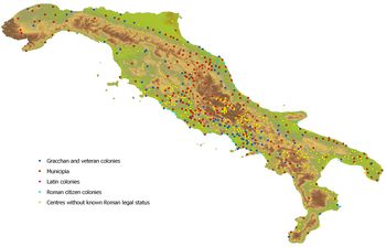 ROMURBITAL - an archaeological database of higher-order settlements on the Italian peninsula (350 BCE to 300 CE)