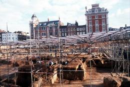 Royal Opera House excavations © MoLAS