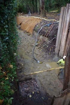 Image from Repairs to the Rollesbrook culvert in Wilton Avenue, Southampton. Archaeological Watching Brief (SOU1698)