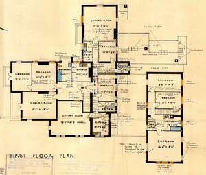 First Floor Plan of Bassett House