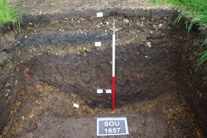 Image from Archaeological Evaluation of land at Erskine Court, Sutherland Road, Southampton (SOU1657)