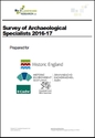 Survey of Archaeological Specialists 2016-17