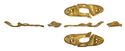 Thumbnail of Working image for catalogue no. 288. Hilt-plate in gold of oval form 