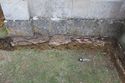 Thumbnail of View of drainage trench at NW corner of nave with church foundation [2]