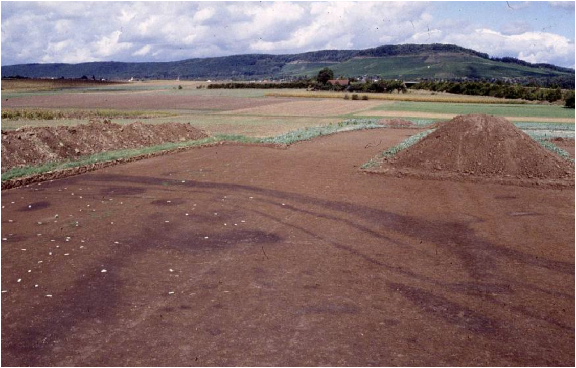 Photograph of excavation at Vaihingen