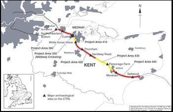 Channel Tunnel Rail Link Section 1 - Watching Brief Area 410, Kent - Integrated Site Report