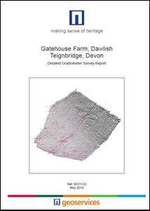 Gatehouse Farm, Dawlish, Teignbridge, Devon. Detailed Gradiometer Survey (OASIS ID: wessexar1-214887)