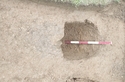 Thumbnail of Mid-excavation shot of grave 1005, viewed from West