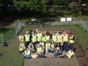 Thumbnail of Staff, students and volunteers in the end of season dig photo, 2011
