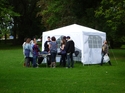 Thumbnail of Manchester Museum's Youth Board setting up the memory Tent for the 2011 Open Day