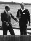 Prince Philip and Martin Carver 9 July 1987