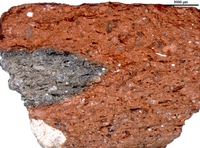 Hand specimen, fresh broken surface - Vindonissa 592