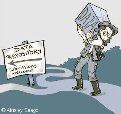 Data Repository Cartoon