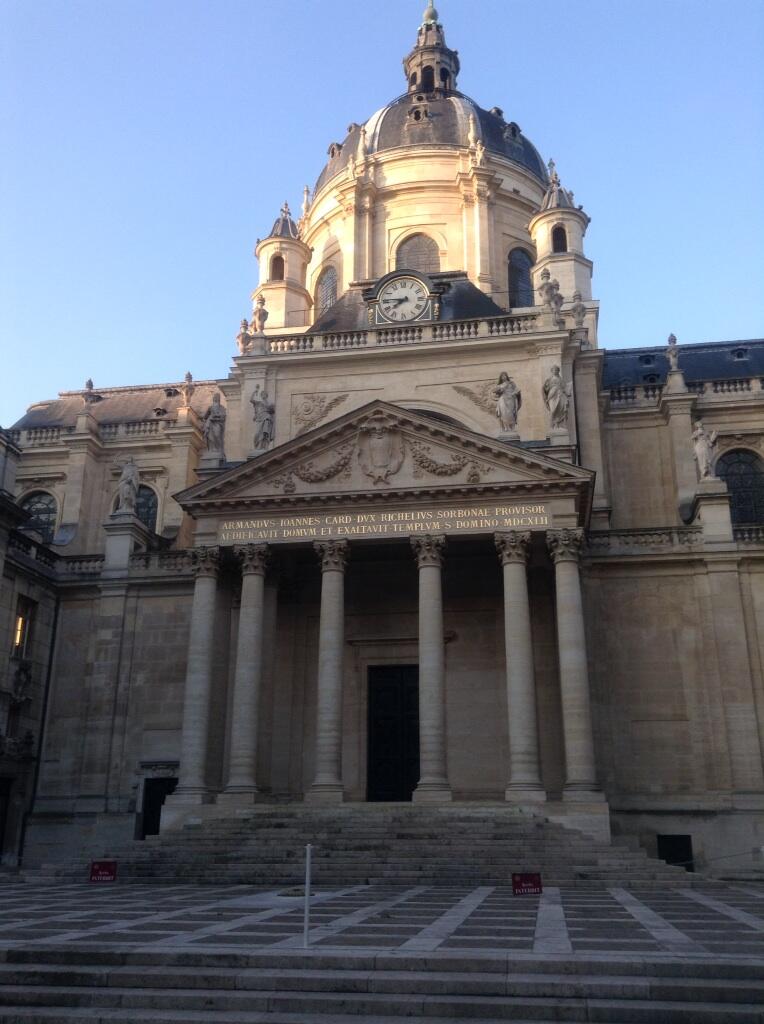Photograph of Interior courtyard, Sorbonne.