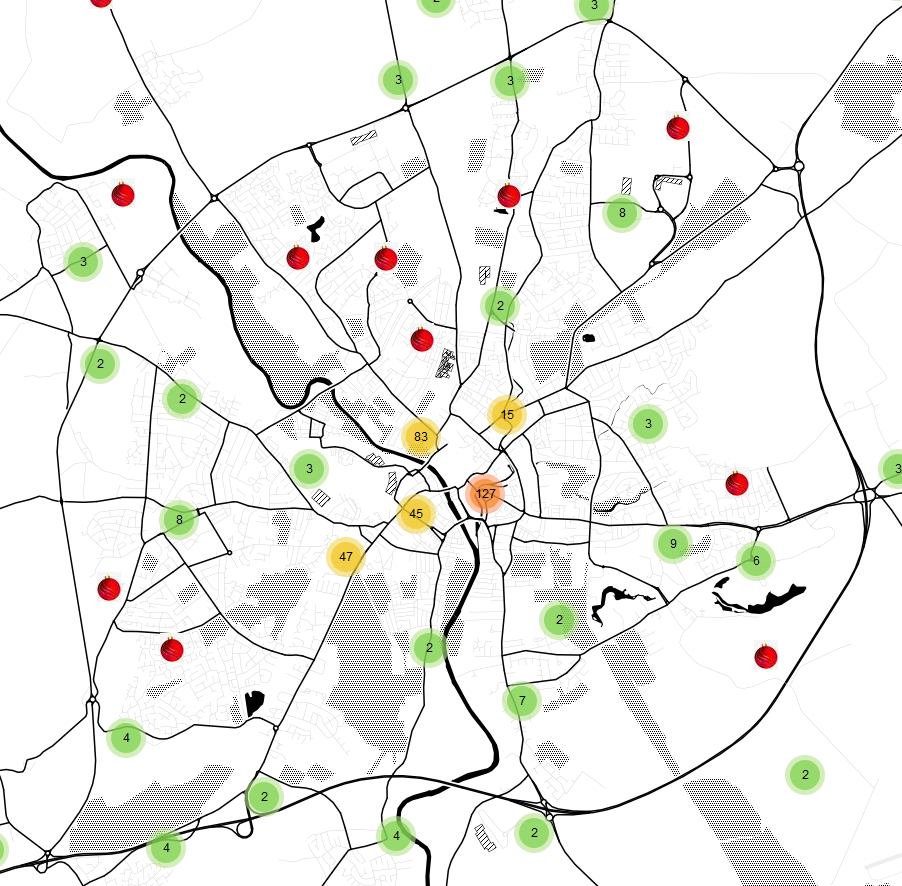 Toner by Stamen basemap